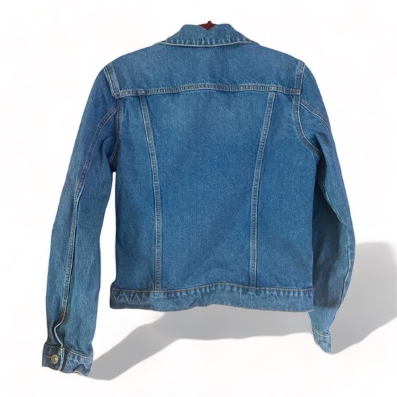 HUDSON Trucker Denim Jean Jacket Size S/M Excellent Condition Gorpcore - Picture 8 of 12